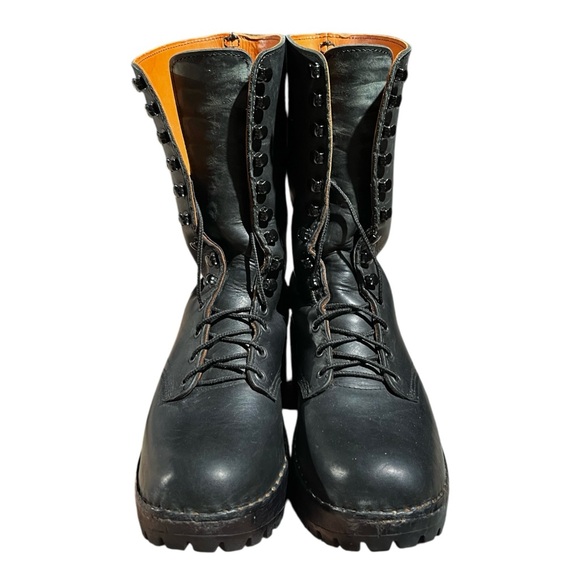 Multnomah Leather Combat Boots Black - Picture 2 of 11
